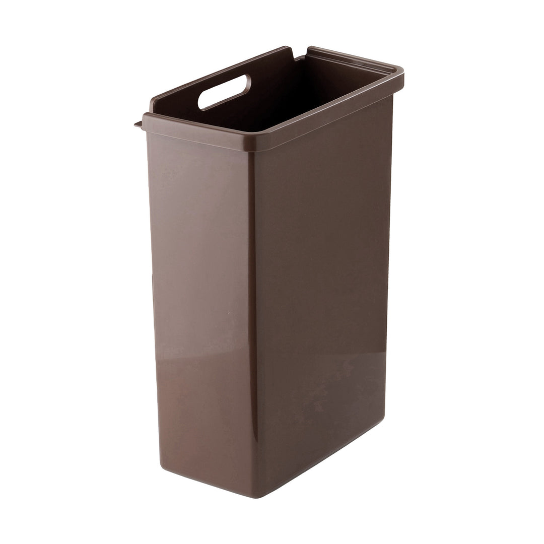 TATAY - Cubo de Basura 25L con 2 compartimentos de 17+8L de Reciclaje con Pedal. Negro