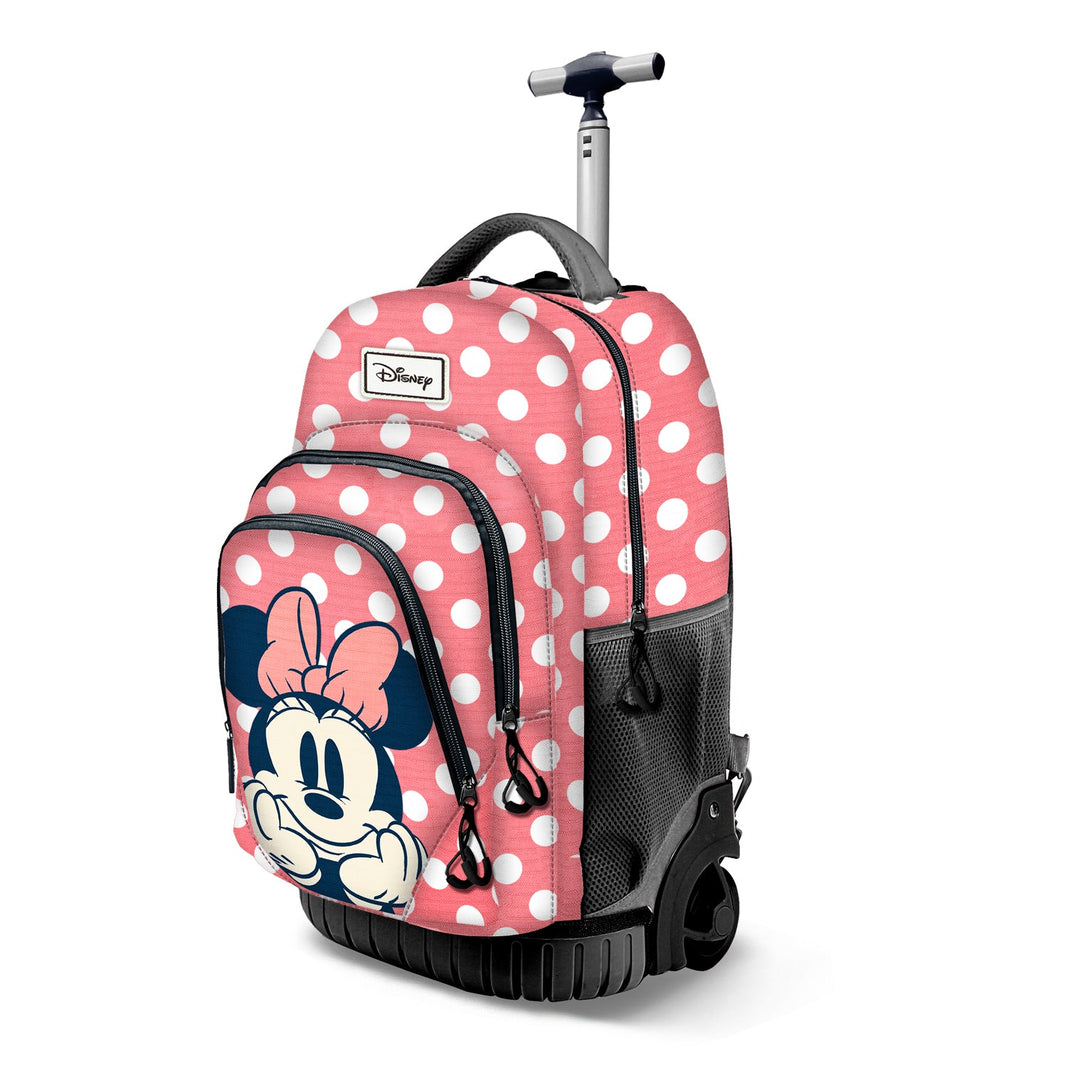 KARACTERMANIA - Disney Minnie Mouse Closer Mochila Trolley GTS FAN. Rosa