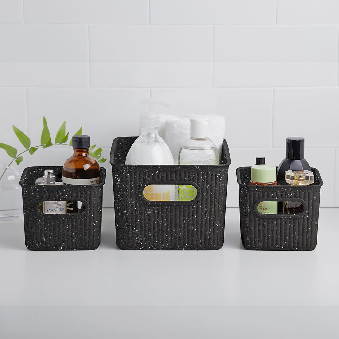 TATAY Baobab - Caja Organizadora Rectangular XL 22L Plástico PP05. Cosmic Night