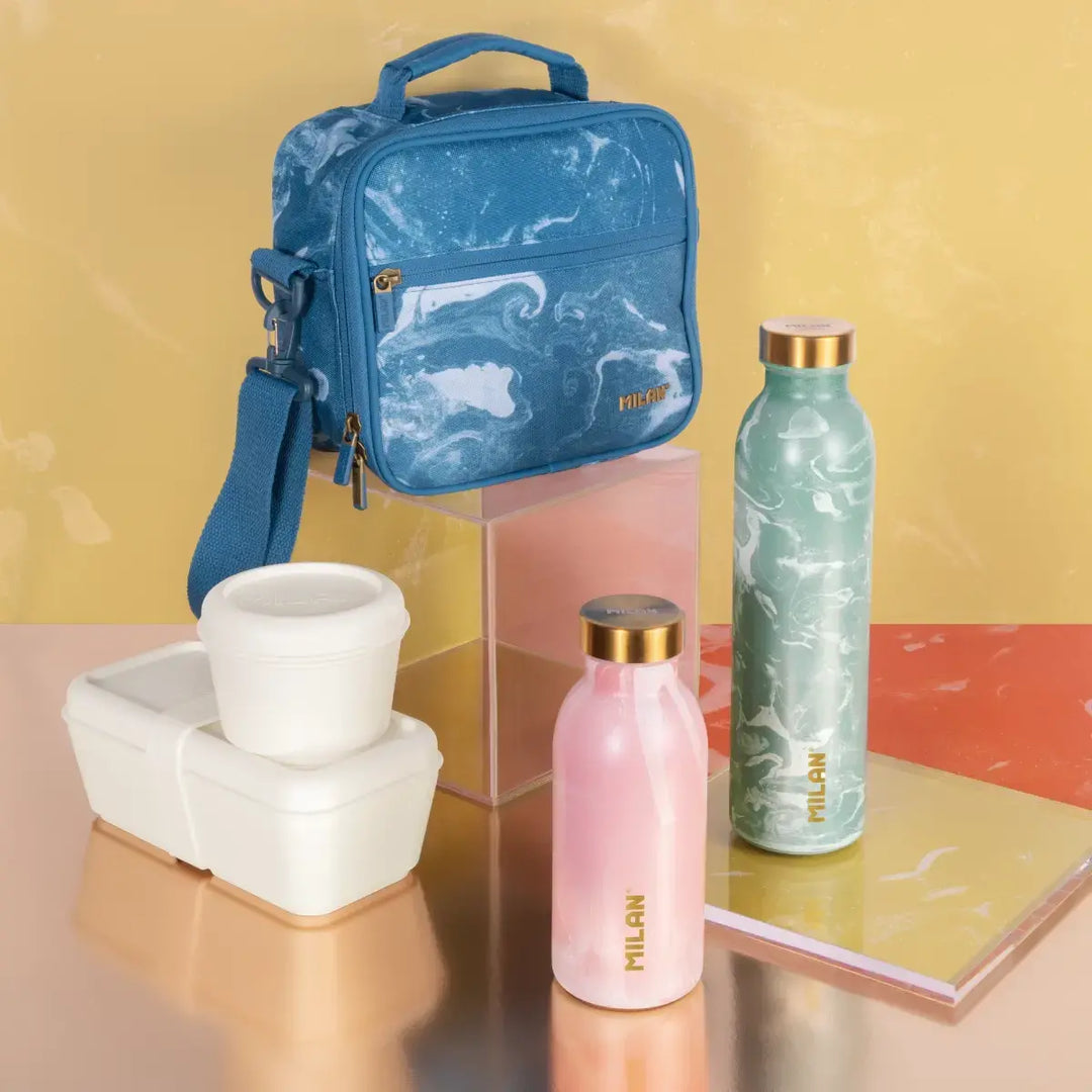 MILAN Lava - Botella Térmica Reutilizable 0.6L en Acero Inoxidable. Verde