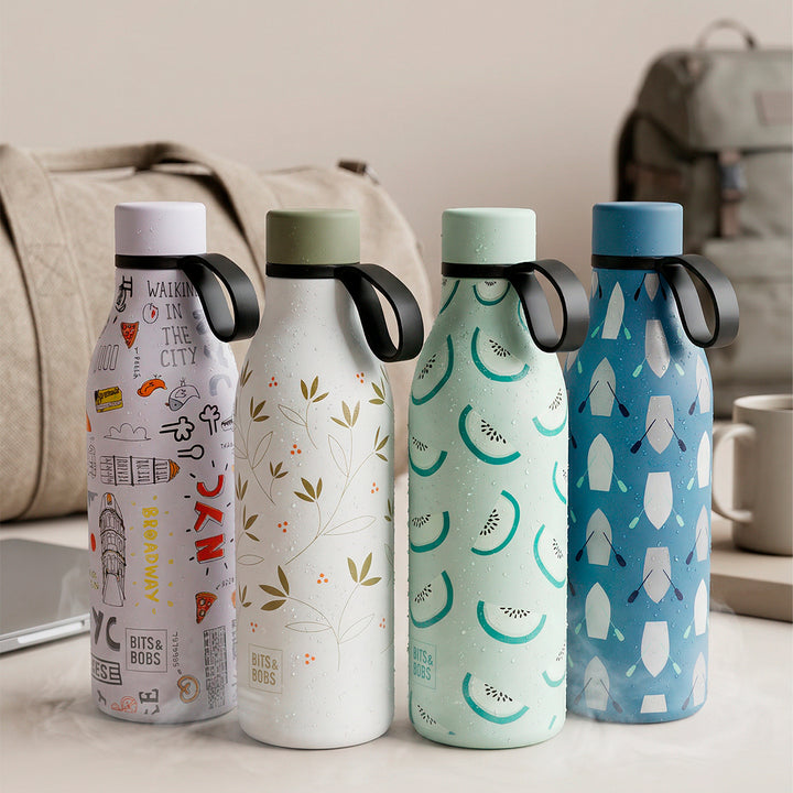 Grafoplas BitsBobs  - Botella Térmica Reutilizable de 0.55L con Interior Cerámico