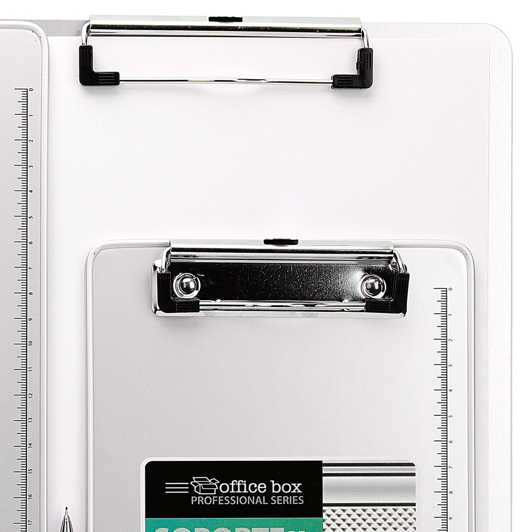 Office Box - Soporte Porta Documentos A4 en Aluminio con Clip