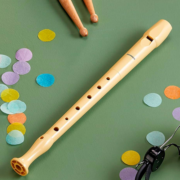 HOHNER Melody - Flauta Escolar Soprano Dulce con Funda y Varilla de Limpieza. Violeta