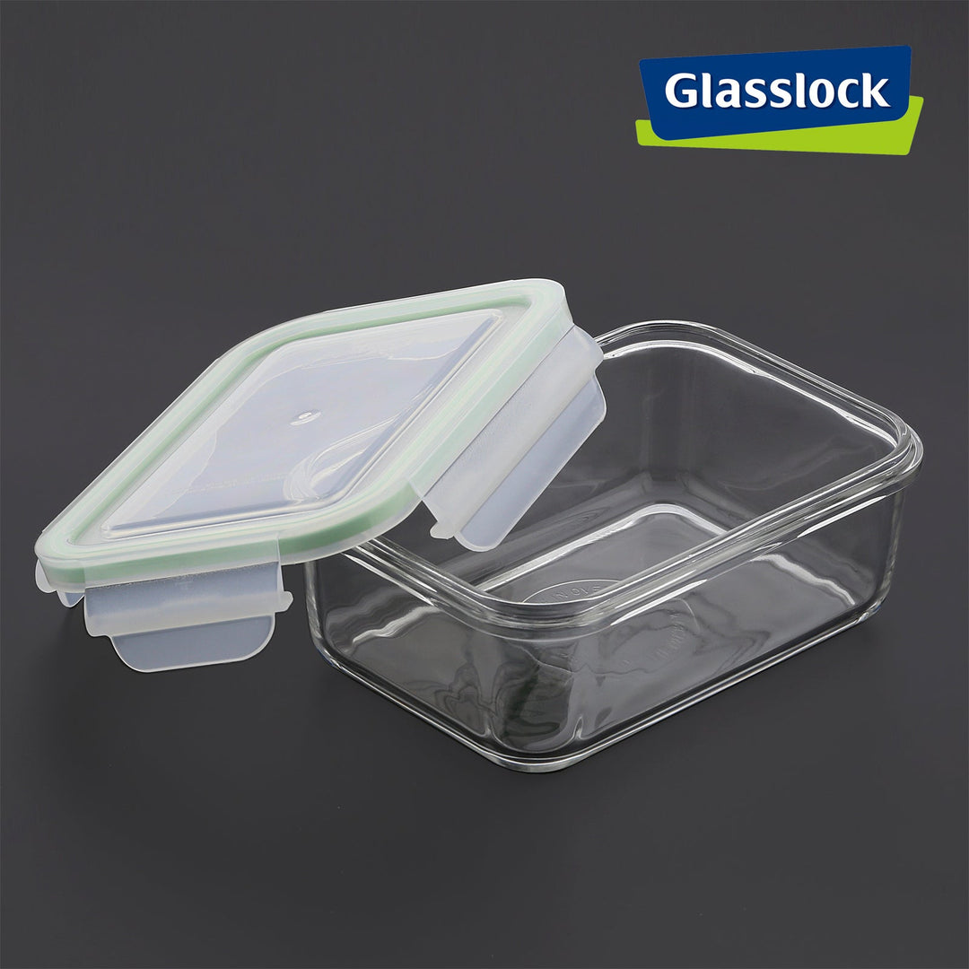 Contenedor Hermético Glasslock Classic Cuadrado 0.49L