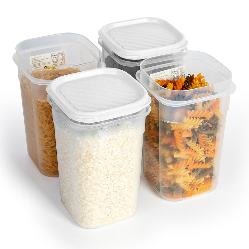 1162201 - Food Container, Plastic, White, 4.7 l
