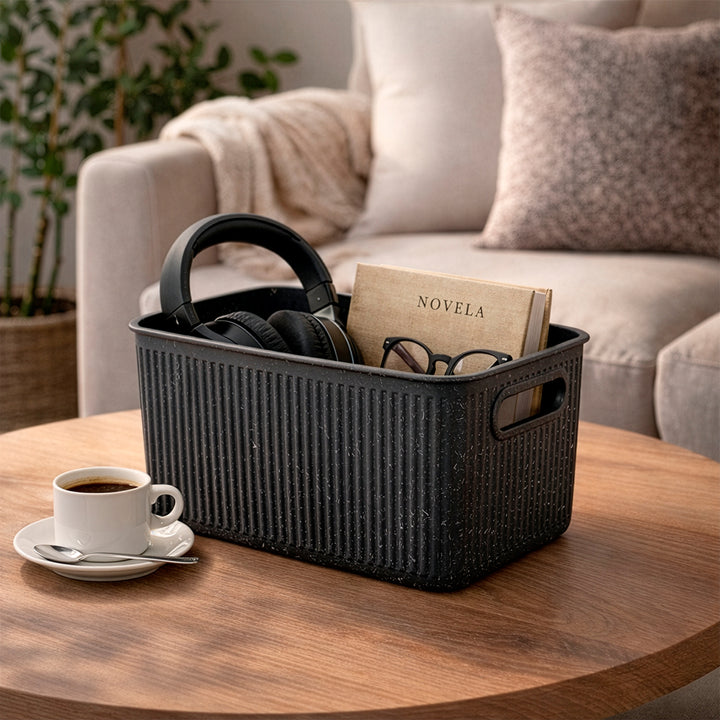 TATAY Baobab - Caja Organizadora Rectangular M 5L Plástico PP05. Cosmic Night