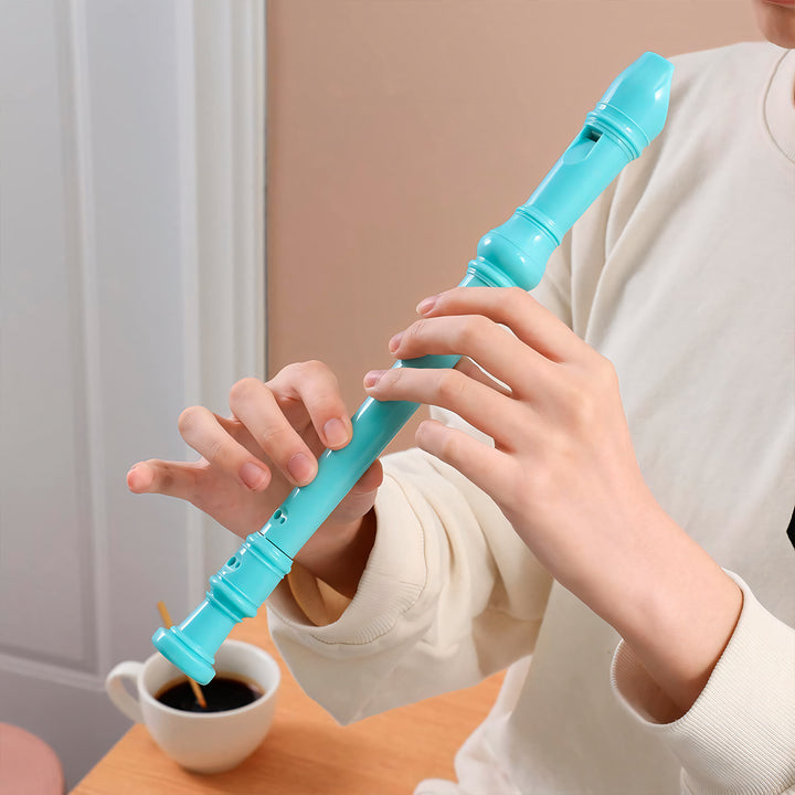 HOHNER Melody - Flauta Escolar Soprano Dulce con Funda y Varilla de Limpieza. Coral