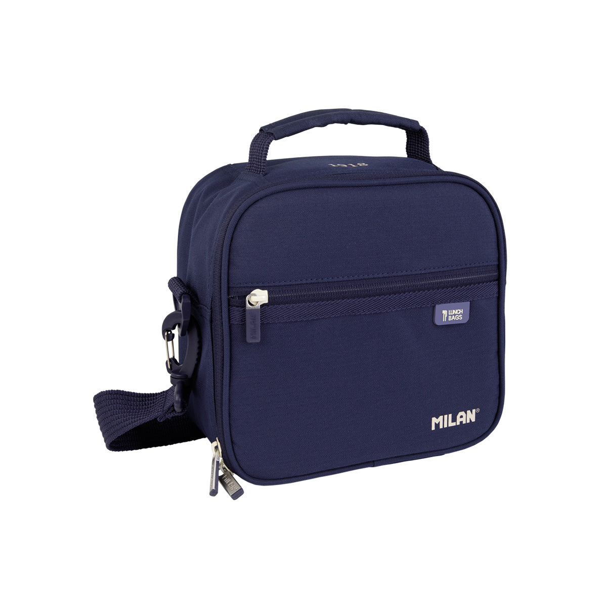 MILAN 430 - Bolsa Isotérmica Porta Alimentos de 3.5L con 3 Recipientes. 1918 Azul Marino