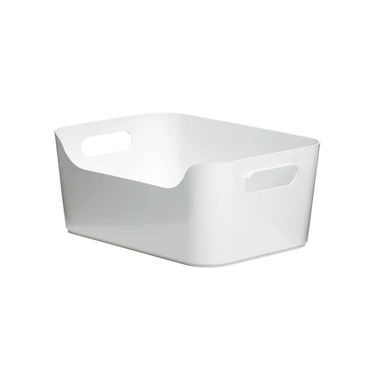 TATAY Basic - Cesta de Ordenación Basic de 3.5 Litros con Asas Color Blanca
