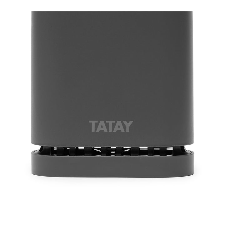 TATAY - Escobilla de Baño en Silicona. Flexible, de Secado Rápido y Antiolor. Gris Antracita