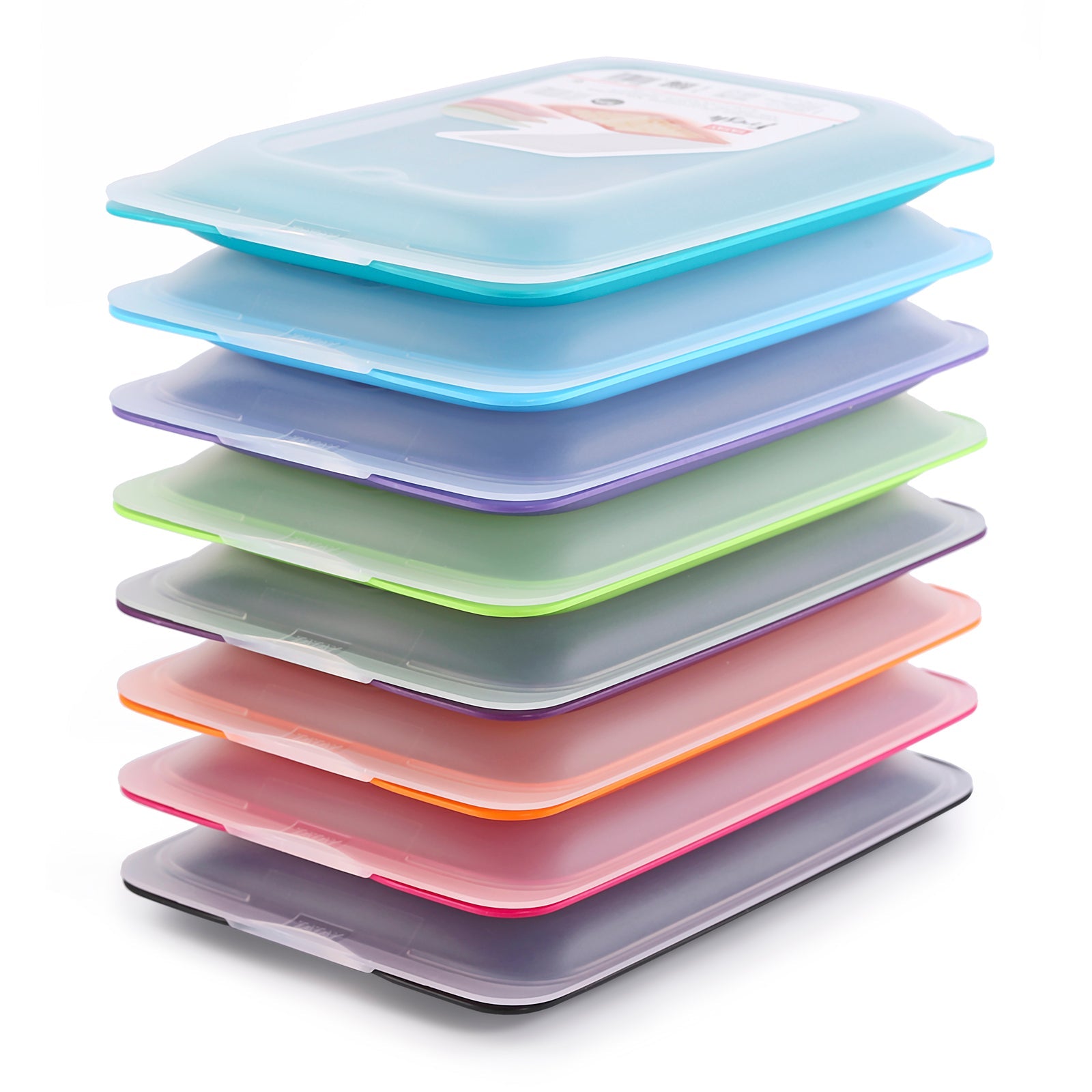 TATAY Fresh - Lote de 8 Recipientes Porta Embutidos y Alimentos. Colores Surtidos