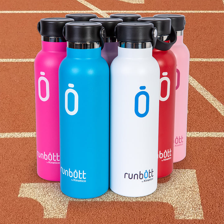 Runbott Sport - Botella Térmica Reutilizable de 0.6L con Interior Cerámico. Eucalipto