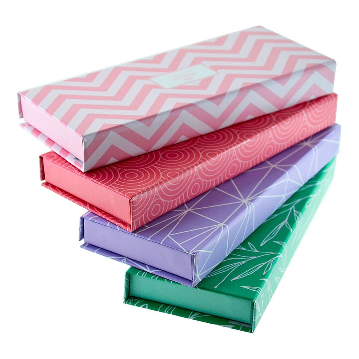 OFFICE BOX North Glace - Estuche de Notas Adhesivas con Cierre Magnético. Rosa