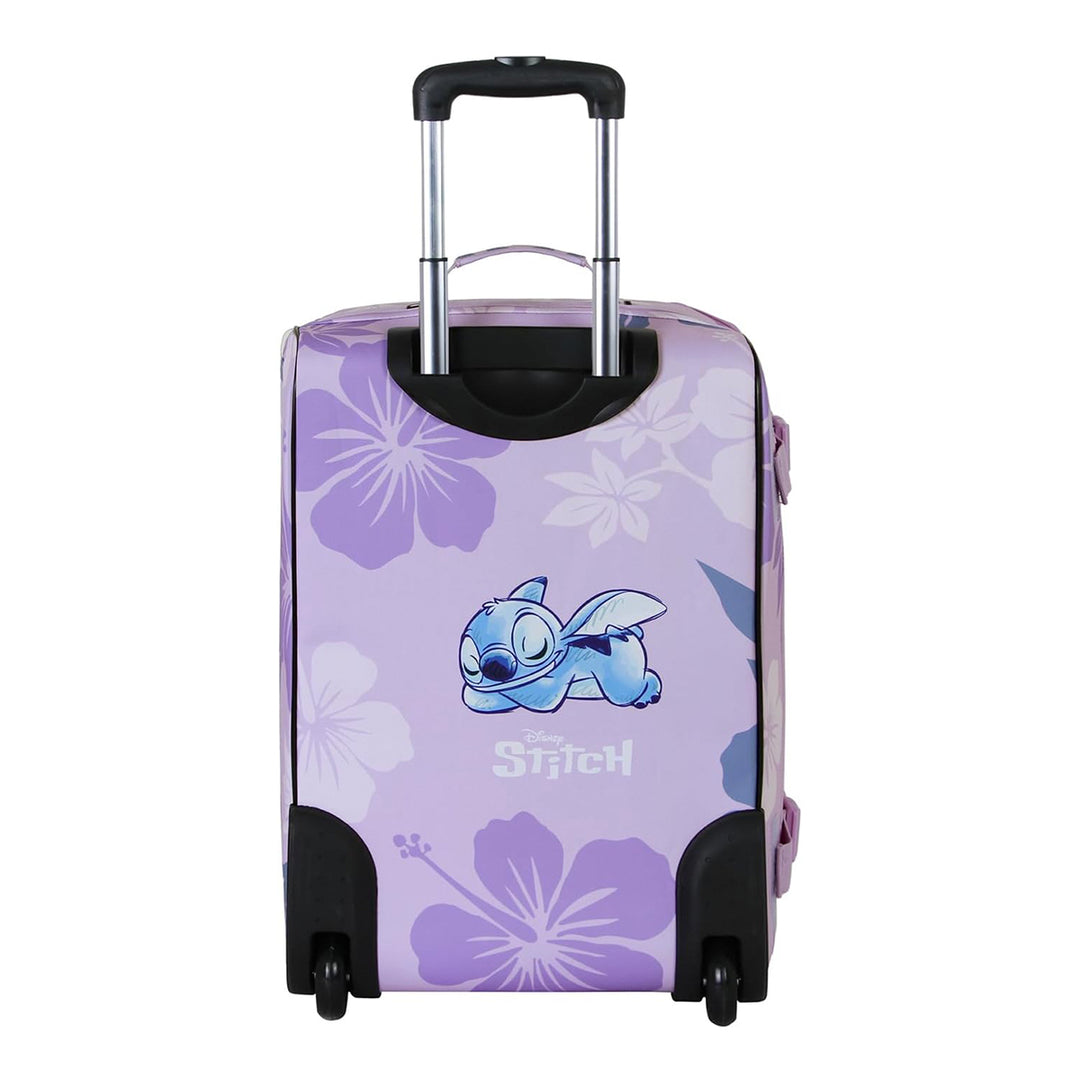 KARACTERMANIA - Lilo y Stich Angel Maleta de Cabina Plegable 2 Ruedas Cierre TS Lock