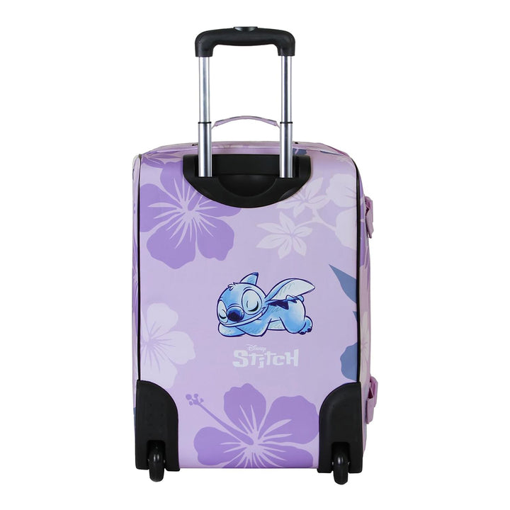 KARACTERMANIA - Lilo y Stich Angel Maleta de Cabina Plegable 2 Ruedas Cierre TS Lock