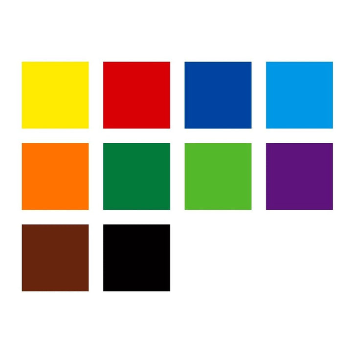 STAEDTLER Noris Club - Estuche de 10 Rotuladores de Colores Brillantes DRY SAFE
