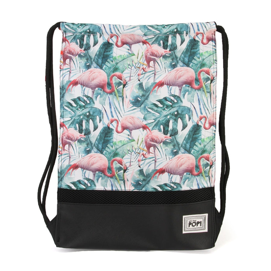 Karactermania - OHMYPOP Mochila Saco de Cuerdas Storm Flamenco Tropical