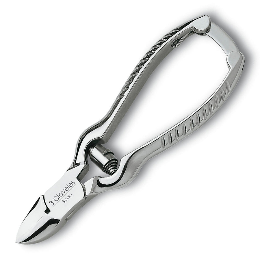 3 Claveles - Alicate Pedicuro Americano 14 cm. Acero al Carbono Forjado en Caliente
