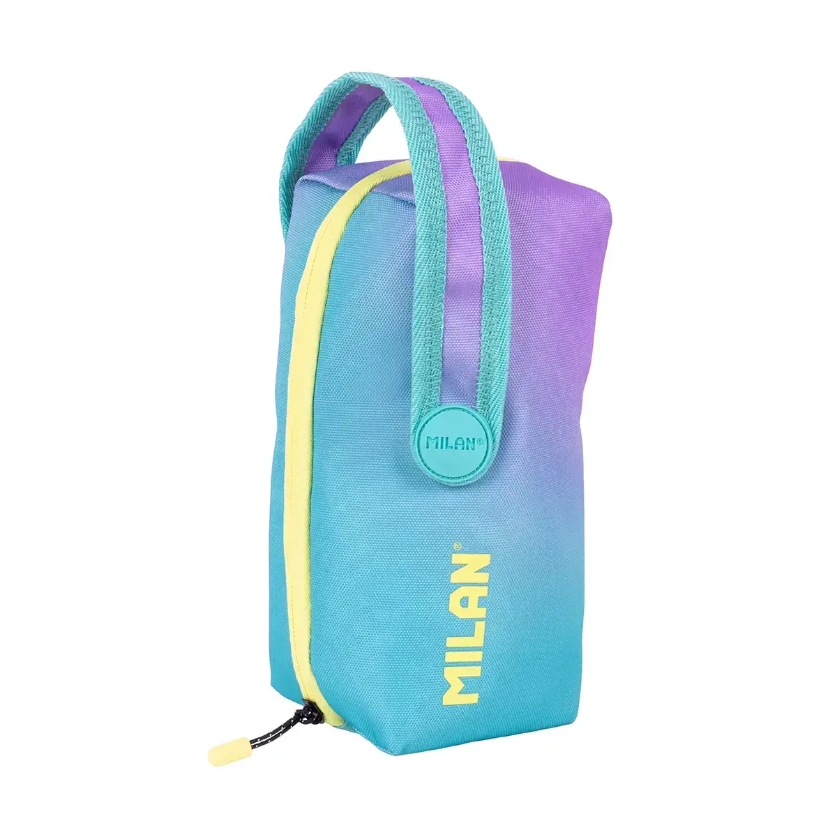 MILAN - Kit de 4 Estuches con Contenido de 31 Piezas de Material Escolar. Sunset Verde