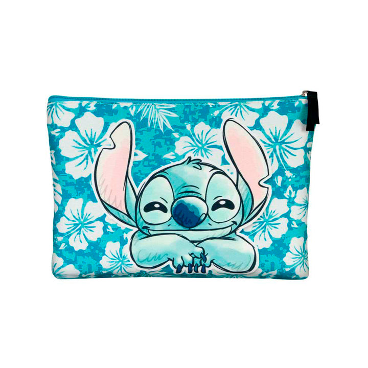 KARACTERMANIA - Bolsa de Playa Soleil con Neceser de Regalo. Lilo y Stitch Aloha