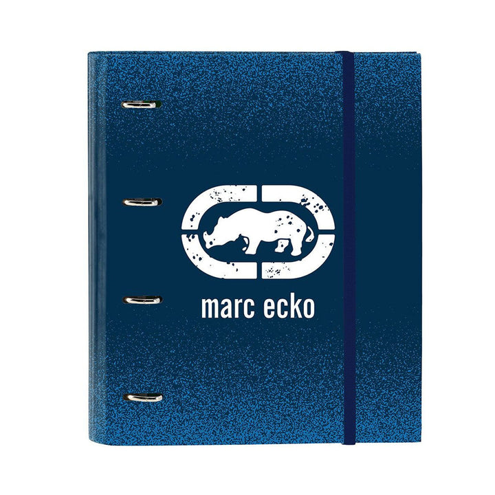 ECKO UNLTD - Carpeta de Anillas A4+ con 4 Separadores y 100 Hojas Cuadriculadas, Modelo All City