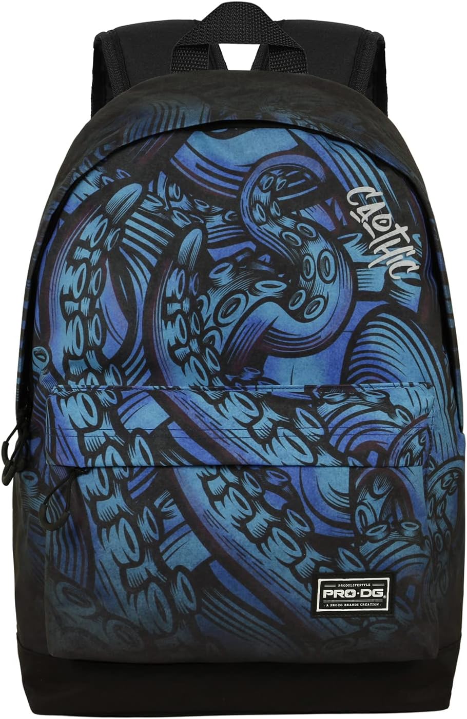 PRODG Caothic- Mochila Urbana con Un Compartimento y 2 Bolsillos Frontales. Azul