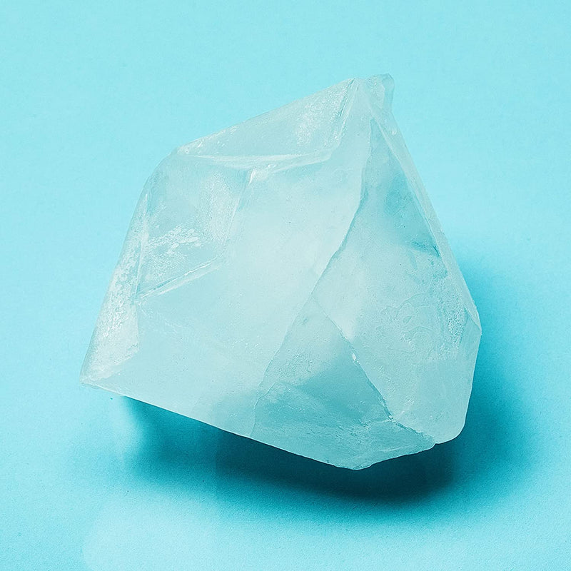 ZOKU ICEBERG - Molde para Cubitos Extra Grandes en Forma de Diamante. Negro