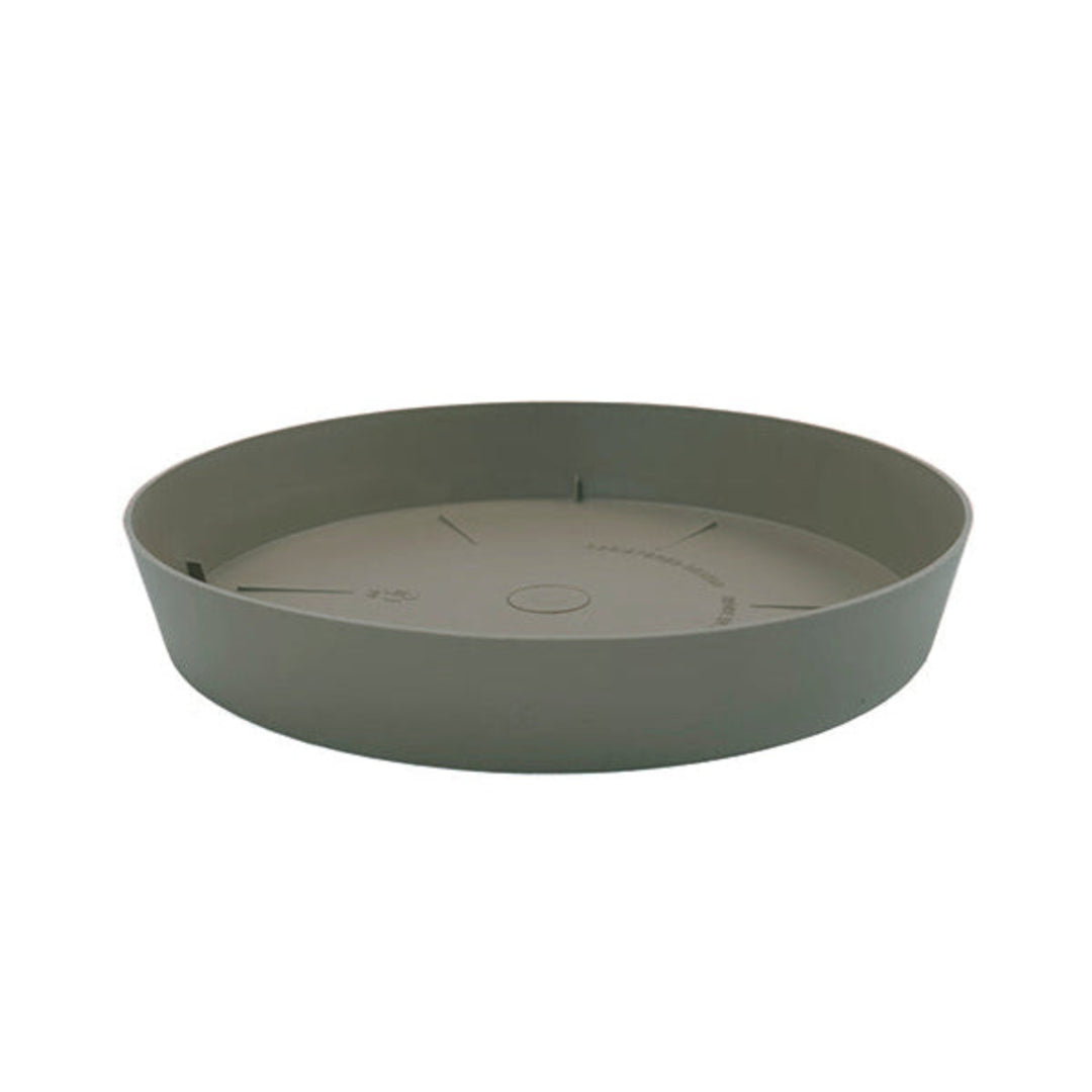 Plastiken TES - Plato Redondo Ø20 cm para Macetas de 26 cm. Taupe