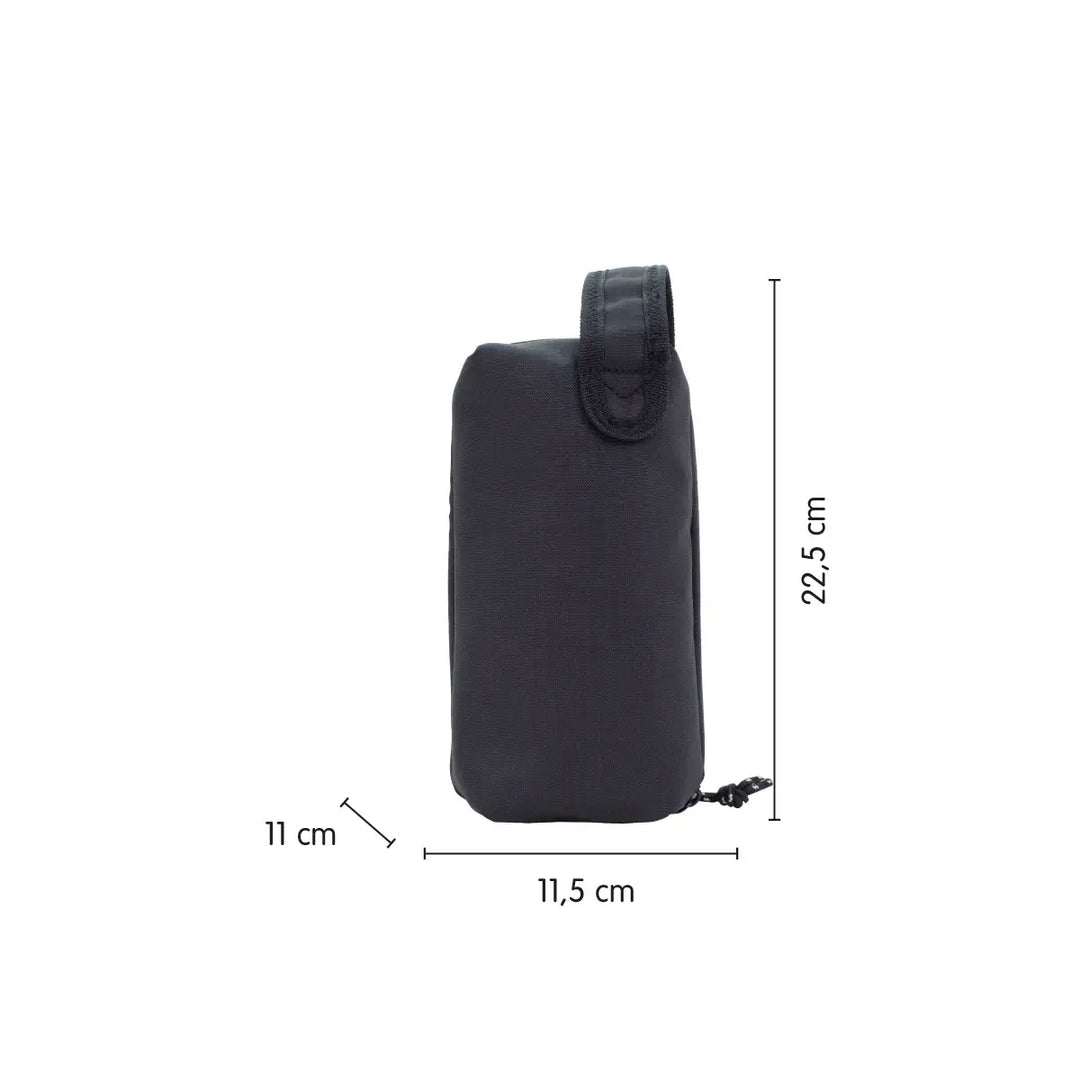 MILAN - Kit de 4 Estuches con Contenido de 31 Piezas de Material Escolar. Sunset Negro