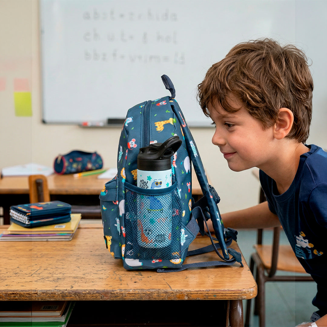 Grafoplas Kids - Botella Térmica Reutilizable de 0.38L Acero con Interior Cerámico