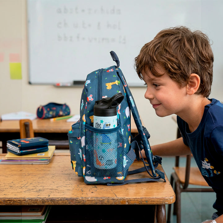 Grafoplas Kids - Botella Térmica Reutilizable de 0.38L Acero con Interior Cerámico