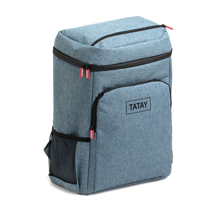 TATAY Fresh Bag  - Mochila Nevera Isotérmica 25L Urban Food Playa y Montaña Denim Blue