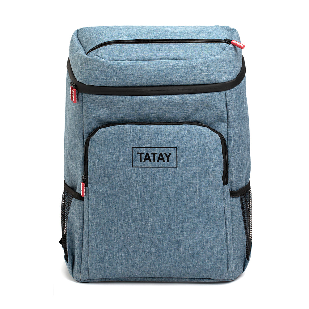 TATAY Fresh Bag  - Mochila Nevera Isotérmica 25L Urban Food Playa y Montaña Denim Blue
