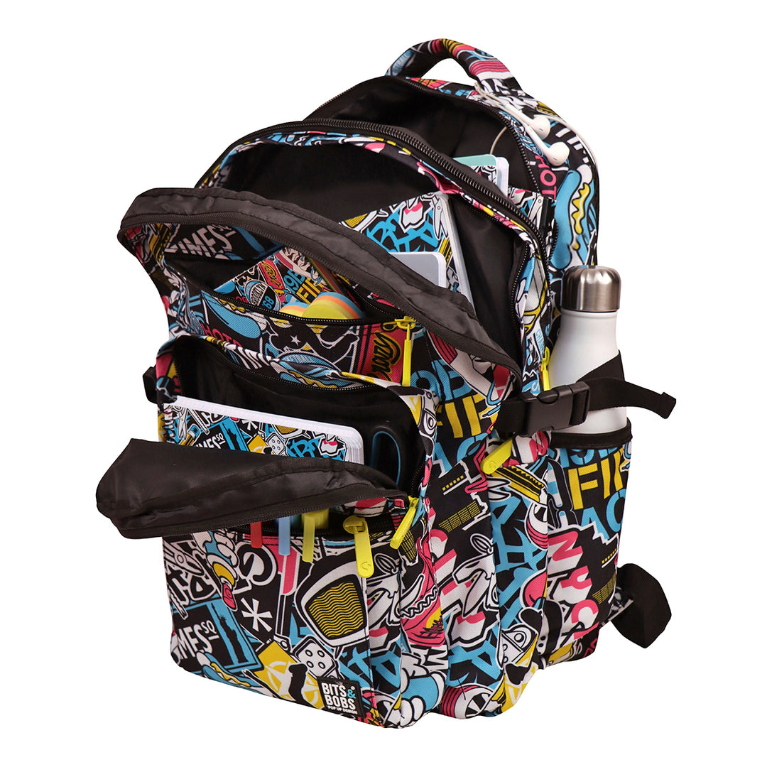Grafoplás - Mochila Escolar BigPack Reforzada de 3 Compartimentos y Divisor para Portátil