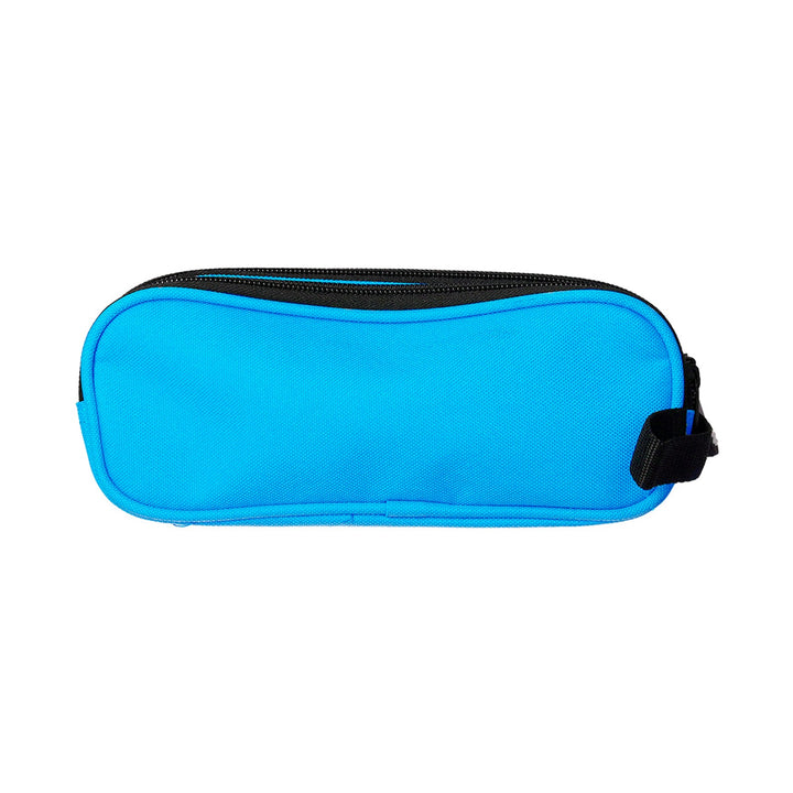 Antartik - Estuche Escolar Doble Portatodo de Alta Capacidad con 2 Cremalleras. Azul