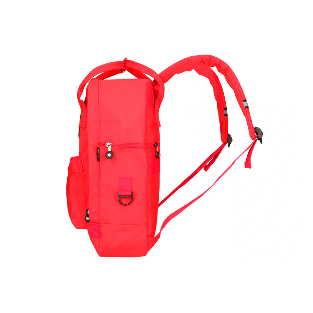 ANTARTIK - Mochila Multifunción con 2 Asas y Bolsillos Exteriores. Rojo