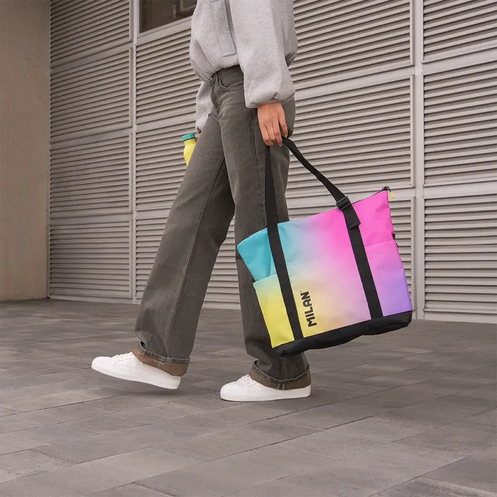 MILAN - Bolso Shopper Gran Capacidad Multiusos Lunchbag 18.5L Colección Sunset