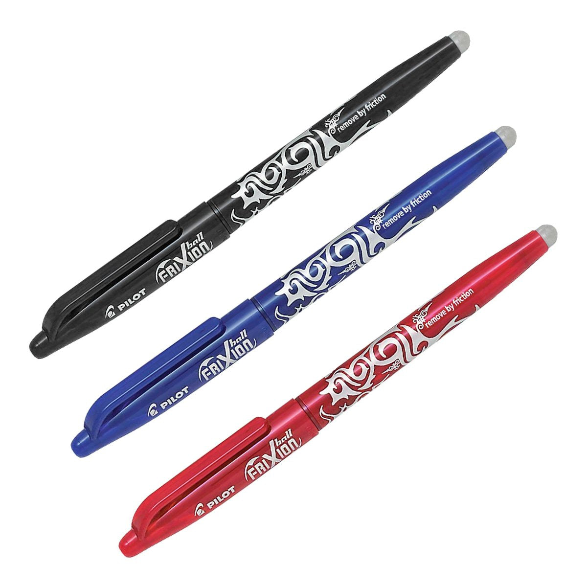 PILOT FriXion Ball - Bolígrafo Borrable y Recargable de 0.7mm, Softgrip Anti Fatiga
