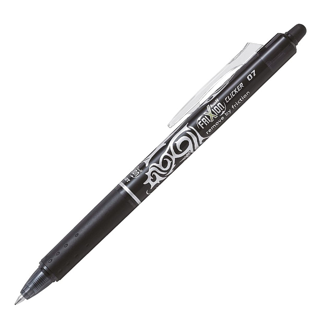 PILOT FriXion Ball Clicker - Bolígrafo Borrable y Recargable de 0.7mm, Softgrip Anti Fatiga