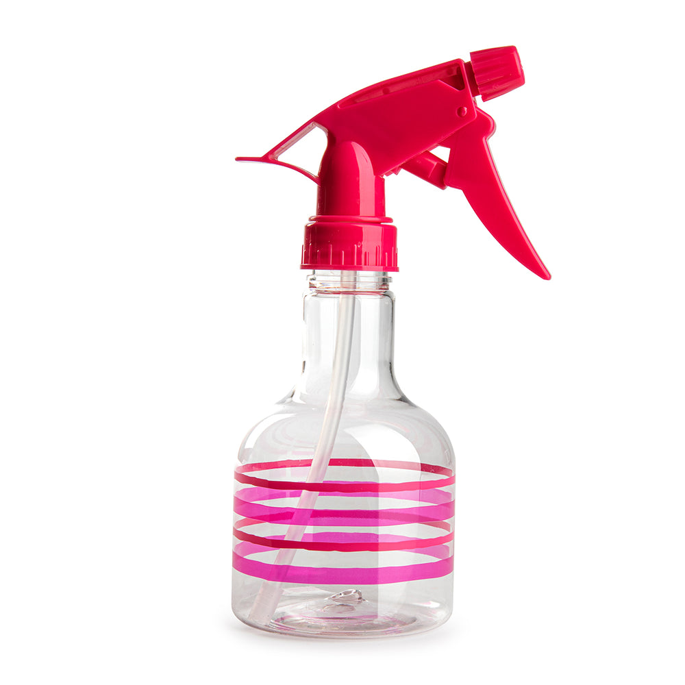Plastic Forte - Juego de 3 Botellas Pulverizadoras a Rayas Nº 10 de 250 ml. Fucsia, Morado y Verde