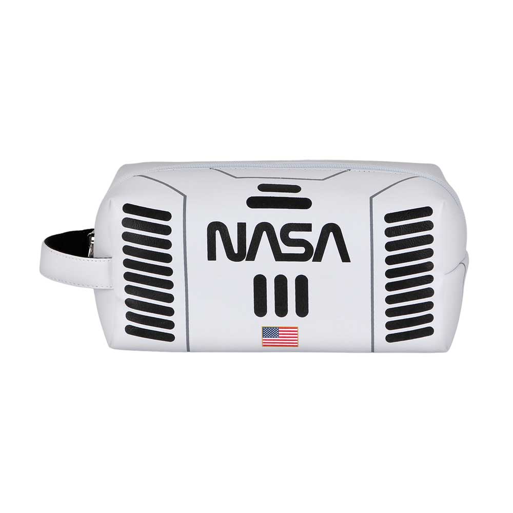 KARACTERMANIA - Nesecer de Viaje y Mochila Brick Plus NASA Spaceship Blanco