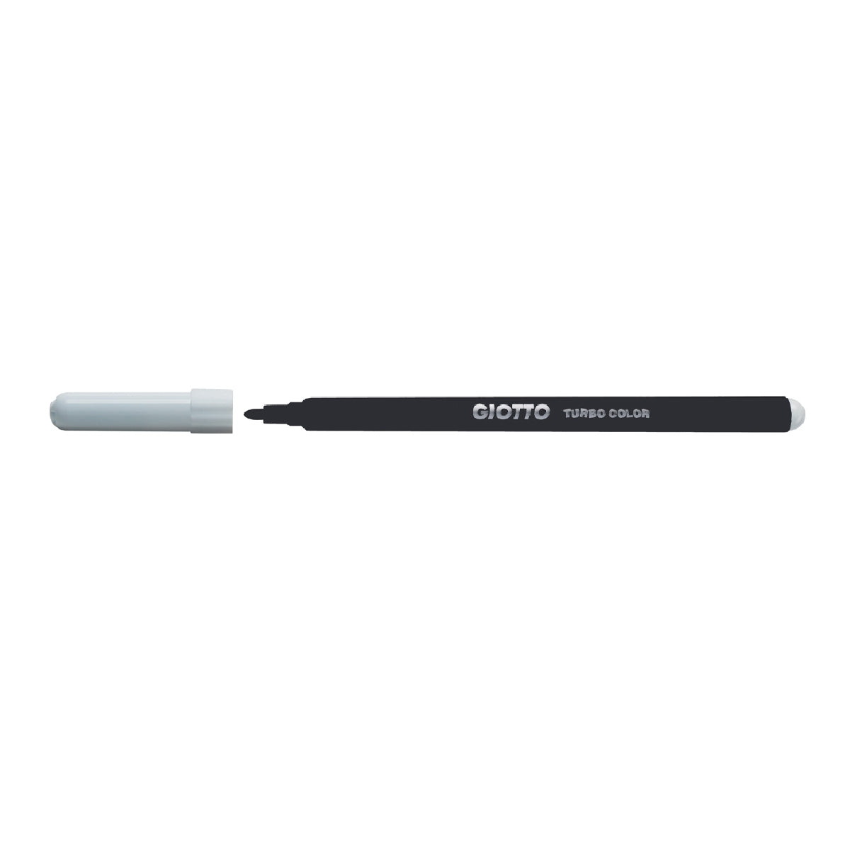 GIOTTO - Rotulador Giotto Turbo Color Lavable Con Punta Bloqueada Unicolor Negro