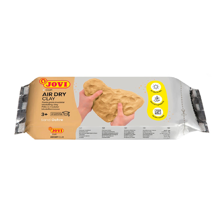 JOVI - Pasta Jovi Para Modelar Air Dry Clay 250 GR Color Ocre
