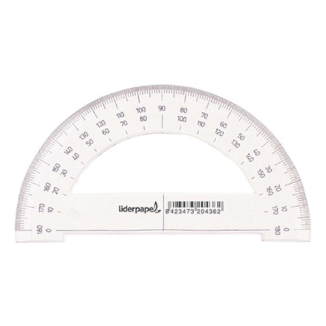 LIDERPAPEL - Semicirculo Liderpapel 14 cm Plastico