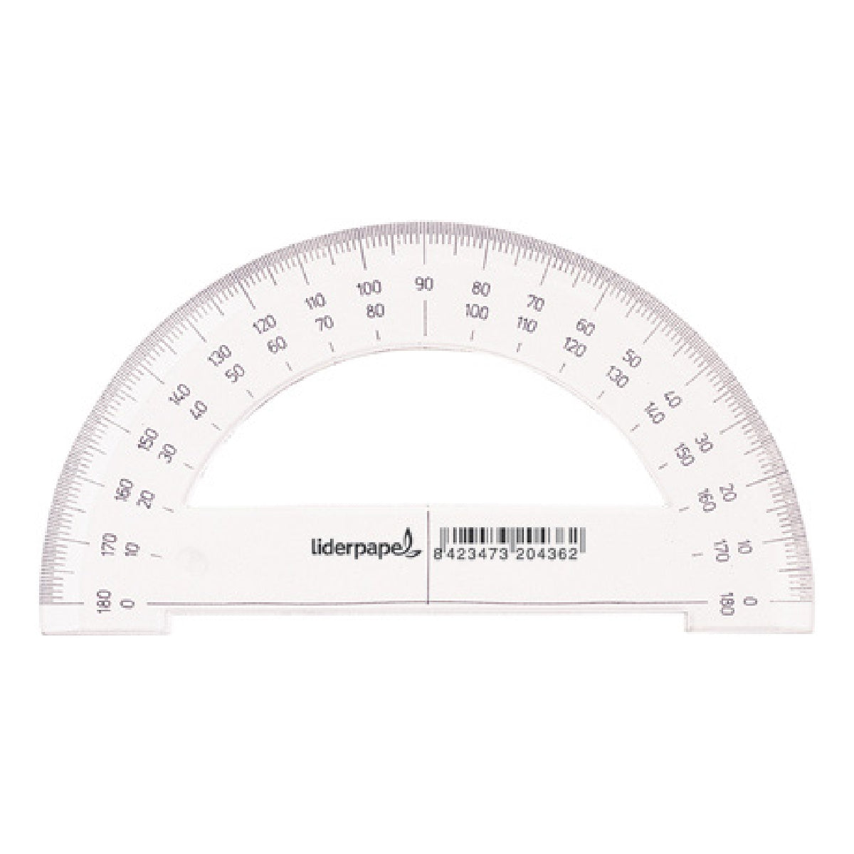 LIDERPAPEL - Semicirculo Liderpapel 14 cm Plastico