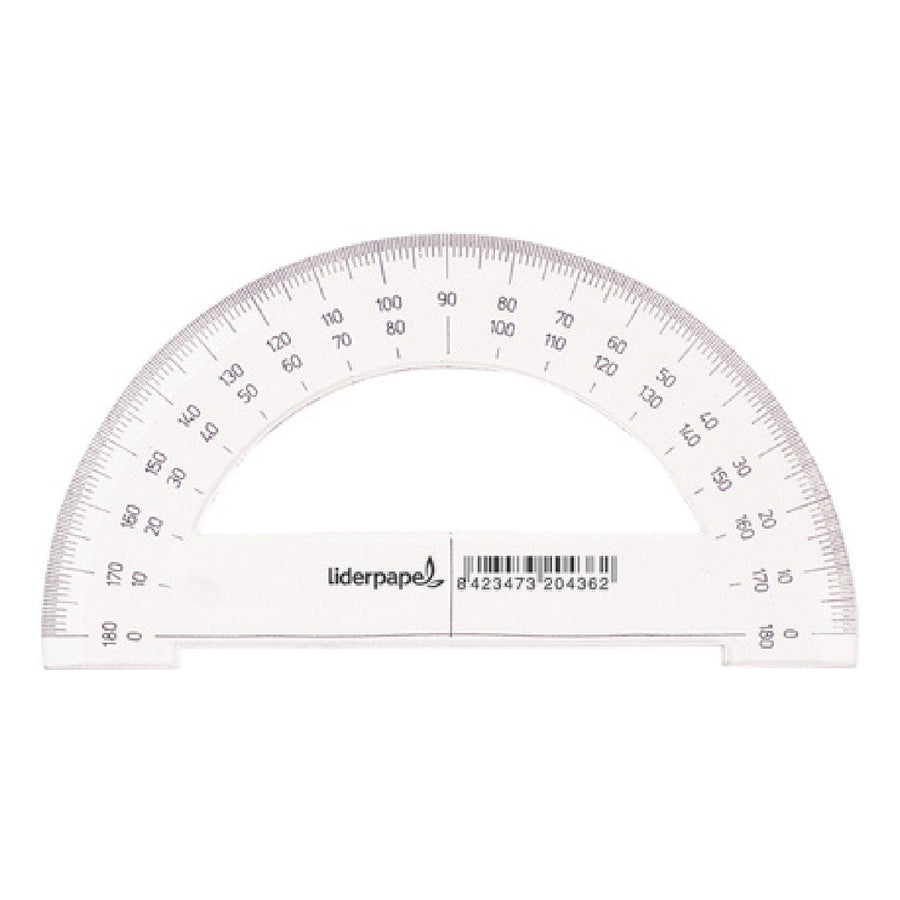 LIDERPAPEL - Semicirculo Liderpapel 14 cm Plastico