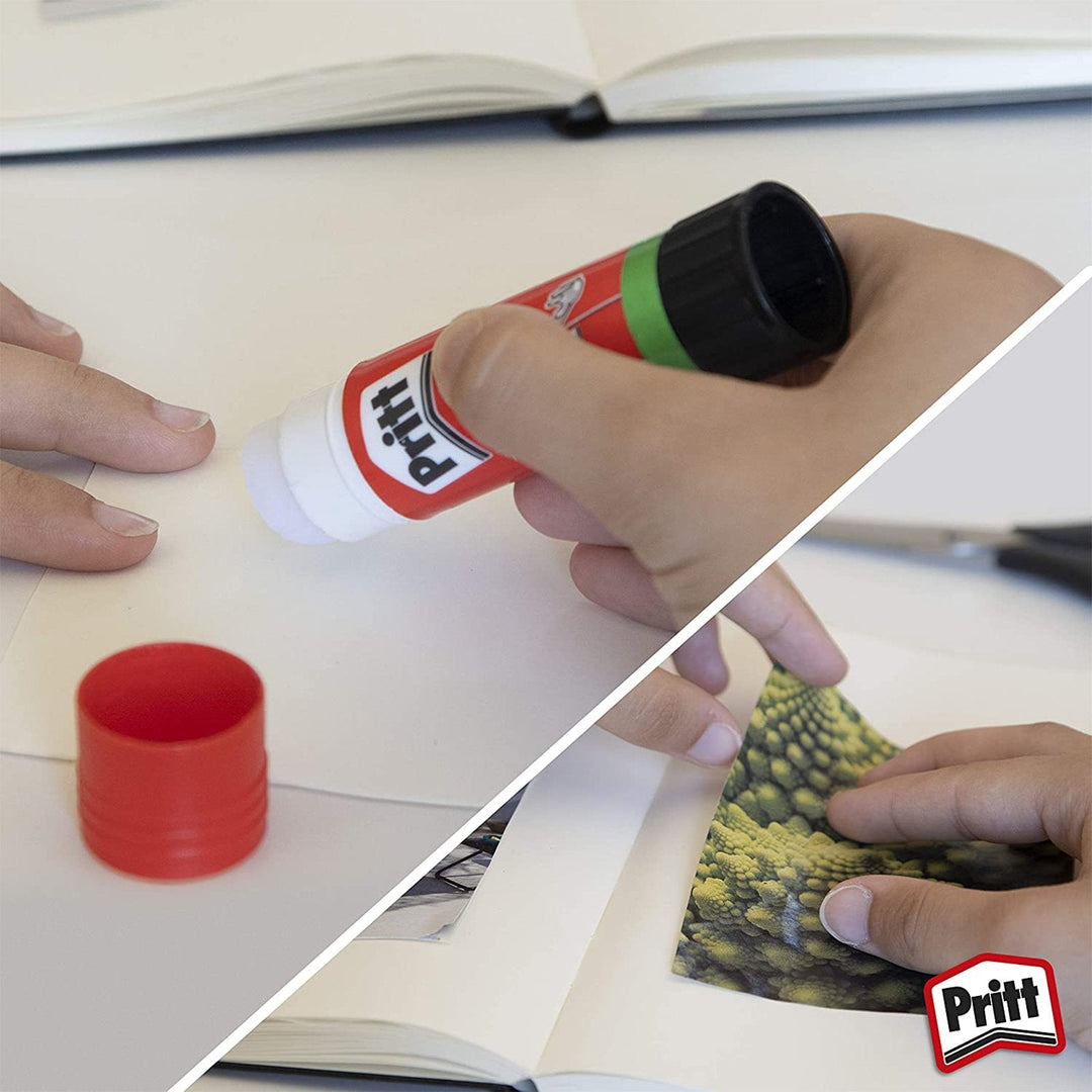 PRITT 1584626 - Barra Adhesiva en Stick, Pegamento Infantil Seguro. Grande 43 gr