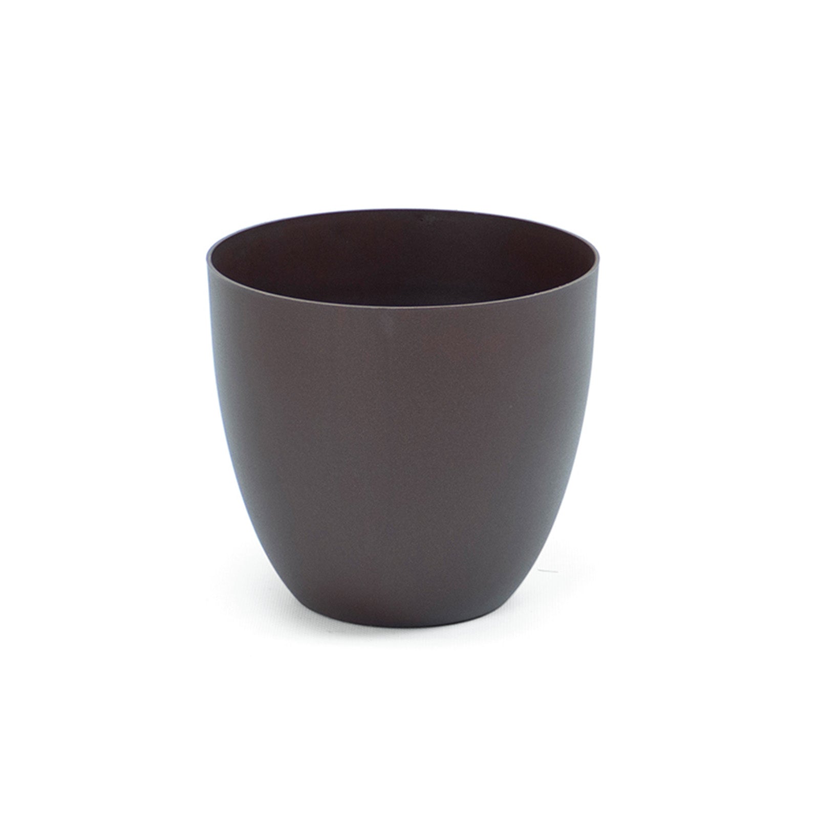 Plastiken TES - Maceta Cuenco Redonda Medida 18 cm 3L. Bronce