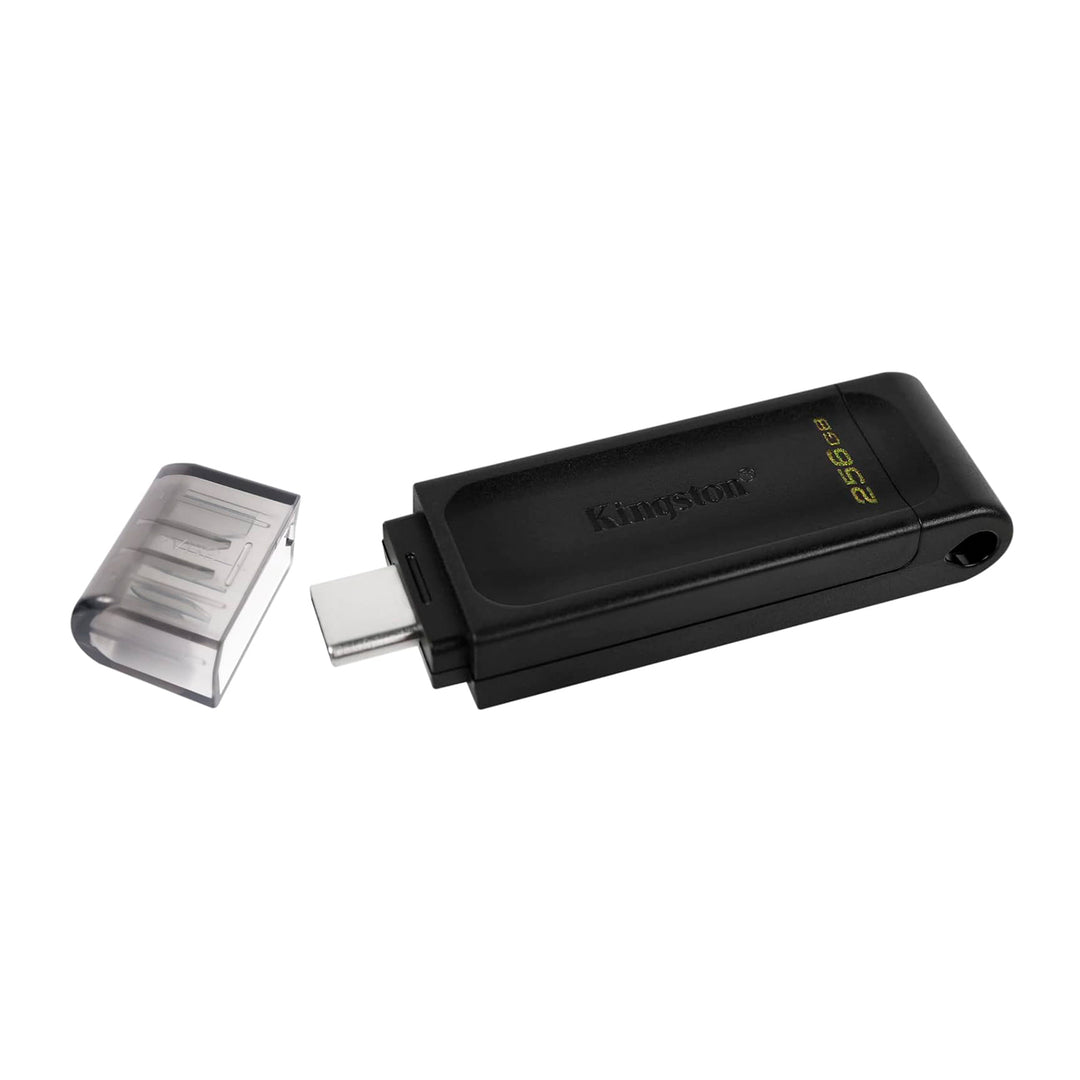 Kingston DT70 - Memoria Flash USB-C 3.2 DataTraveler 256GB Negro