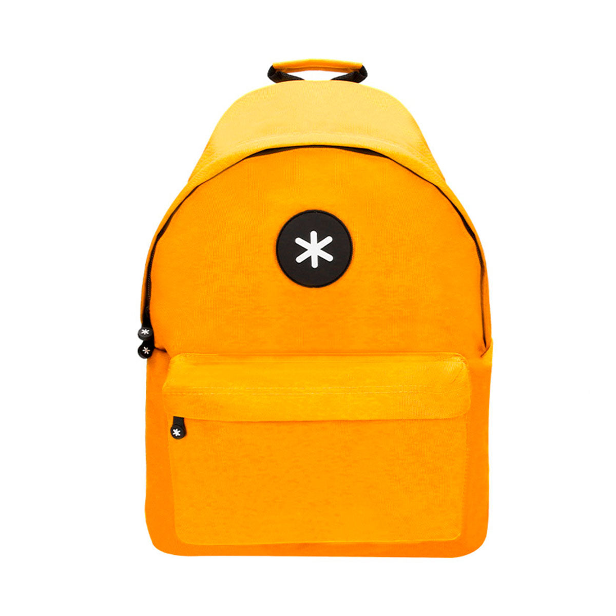 ANTARTIK - Mochila Escolar con Asas Acolchadas y Bolsillo Exterior. Mostaza